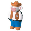 Cowboy Cow Squeezies Stress Reliever